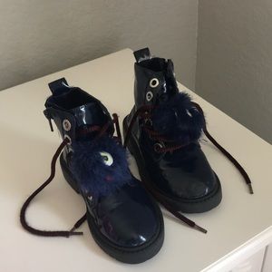 Zara Girls monster boots
